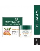 Biotique Bio Almond Soothing & Nourishing Eye Cream, 15g